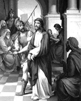 Jesus condemned to death